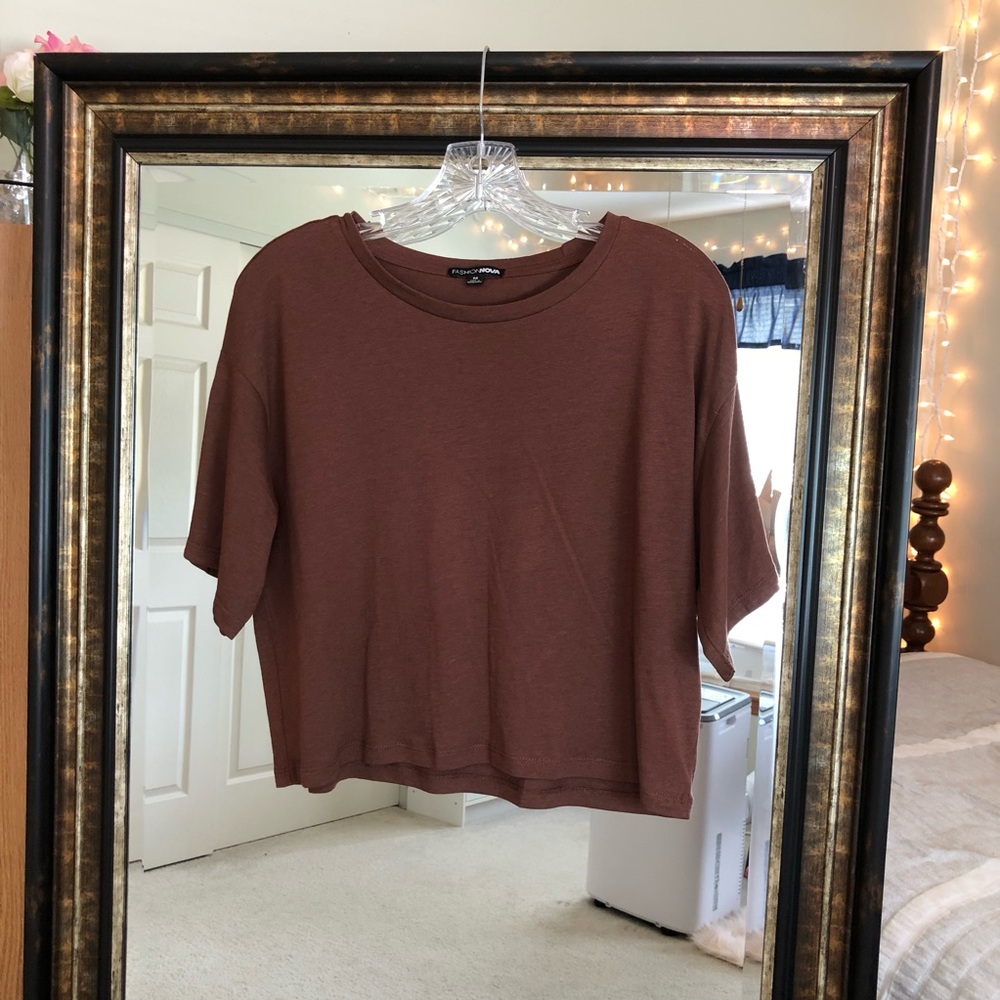 Cropped Tee Relaxed Fit